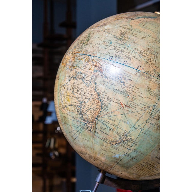 World Map Globe from E. Dubail, 1890s For Sale - Image 5 of 7