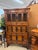 Vintage Korean-Style Wooden Storage Tansu Cabinet With Lattice Doors & Iron Hardware For Sale - Image 4 of 12