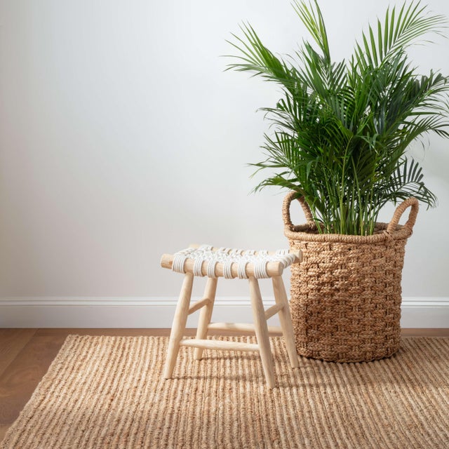 Contemporary Dash & Albert by Annie Selke Dunes Natural Woven Jute Rug, 7' 6" x 9' 6" For Sale - Image 3 of 4