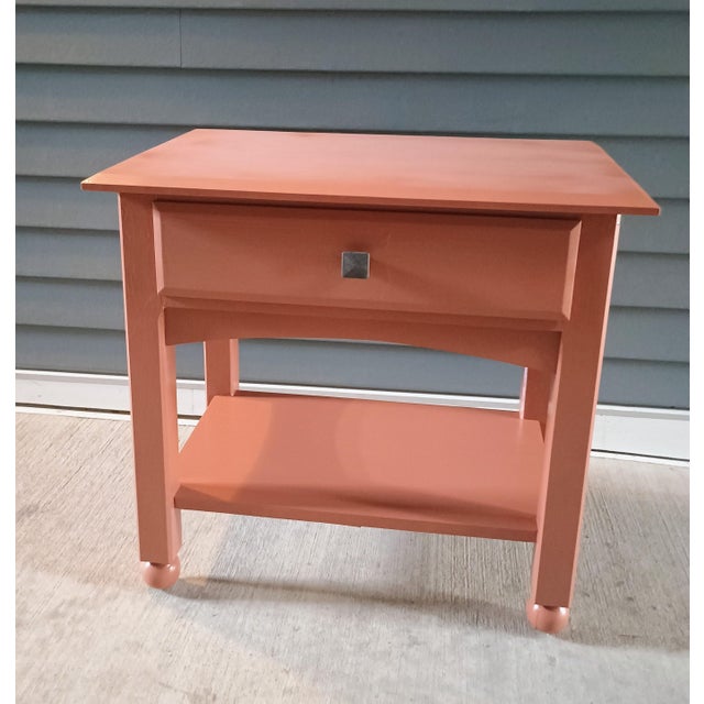 2010s Ethan Allen End Table For Sale - Image 5 of 9
