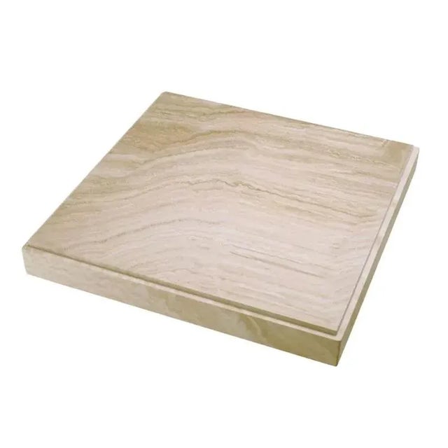 Travertine Coffee Table by Pacific Compagnie Collection For Sale - Image 4 of 6