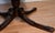 1930 English Regency Mahogany & Leather Top Center Table / Hall Table For Sale - Image 14 of 15