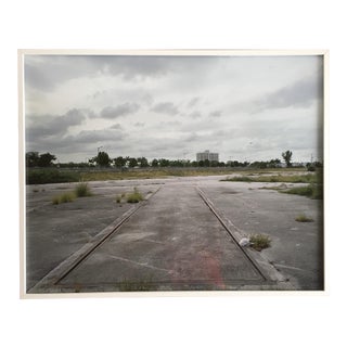 Large Framed Photograph of Midtown Miami's Cityscape For Sale