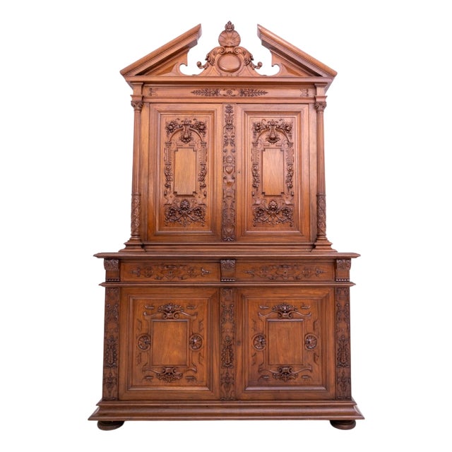 Antique French Majestic Cabinet, 1880 For Sale