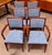 Mid 20th Century Set of Six European Mid Century Modern Mahogany Framed Dining Chairs c.1960 For Sale - Image 5 of 14