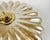 1960s Honey Glass Ceiling Flush Mount, Germany, 1960s For Sale - Image 5 of 11