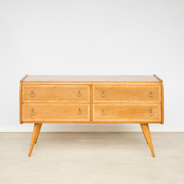 Italian Rattan Chest of Drawers, 1960s For Sale - Image 17 of 18
