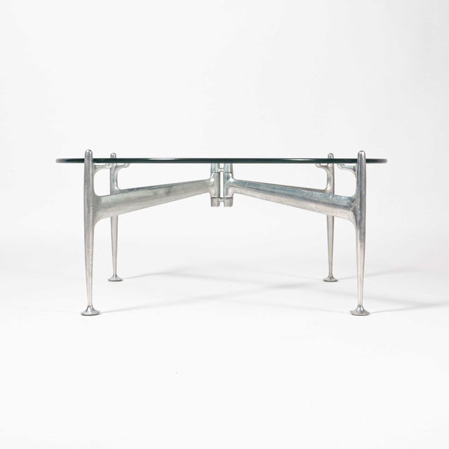 Metal 1965 Alexander Girard for Braniff Airlines & Herman Miller Marble Coffee Table For Sale - Image 7 of 12