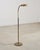 Mid-Century Patinated Brass Adjustable Pharmacy Floor Lamp For Sale - Image 11 of 16