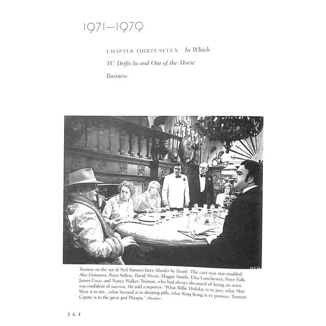 Traditional "Truman Capote: In Which Various Friends, Enemies, Acquaintances, and Detractors Recall His Turbulent Career" 1997 Plimpton, George For Sale - Image 3 of 11