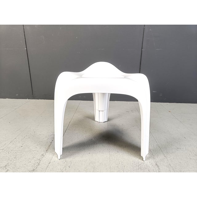 Plastic Casalino Stool attributed to Alexander Begge for Casala, 1970s For Sale - Image 7 of 11