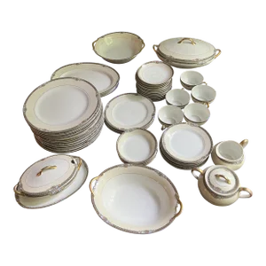Antique Noritake Meringo, Made in Japan- 56 Pieces