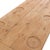 Wood Large Exceptional French Solid Oak Triple-Pedestal Table, C 1945. For Sale - Image 7 of 7
