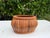 Vintage Rattan Cachepot With Decorative Wood Trim For Sale - Image 11 of 12