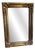 Antique German Gilded Wood and Stucco Rococo Revival Mirror with Original Mercury Glass, 1850 For Sale