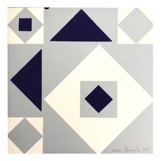 Enzo Cacciola, Untitled, 1971, Silk-screen For Sale