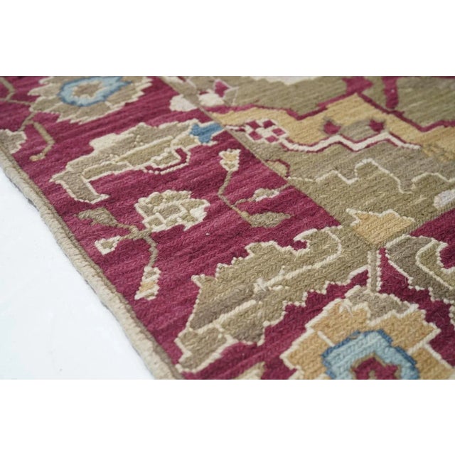 Early 21st Century Sumak Rug 4'1'' X 6'1'' For Sale - Image 5 of 11