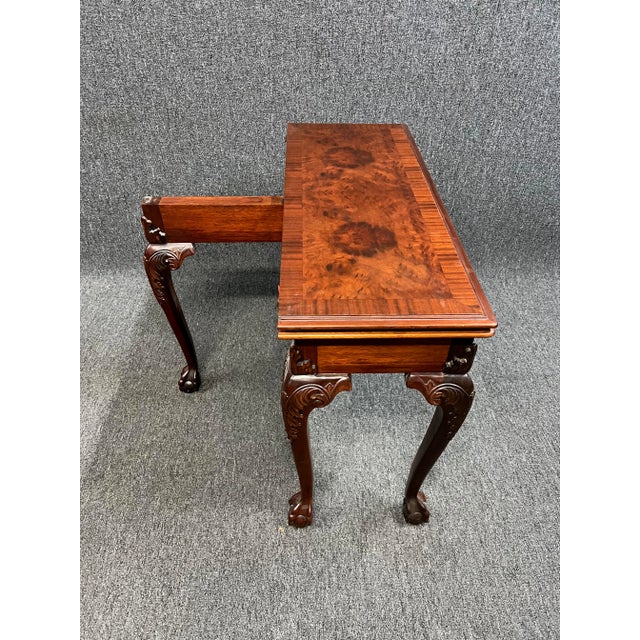 Late 20th C. Baker Game Table Chairish