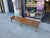 Beautiful long surfboard style mid-century coffee table. The table is made out of walnut and has great lines and a very...