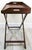 Mid 20th Century Vintage English Butler's Mahogany Tray Table With Folding Stand For Sale - Image 12 of 18