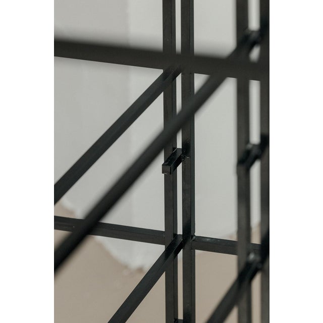 Black Vintage Shelving Units, Germany, 1980s For Sale - Image 8 of 17