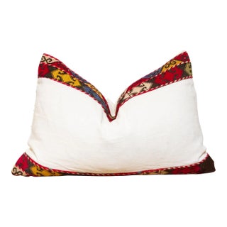 Ziya Antique Lakai Tribe Linen Pillow For Sale