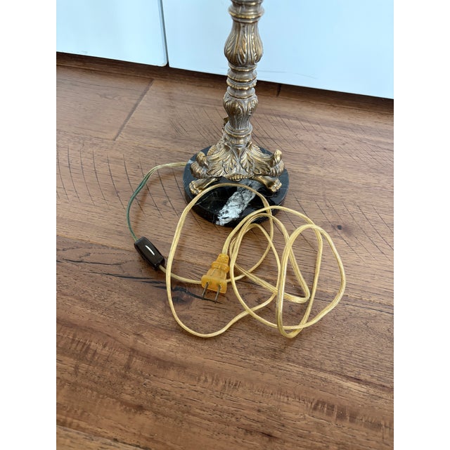 Metal 1990s Frederick Cooper Table Lamps - a Pair For Sale - Image 7 of 13