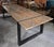 Wood Industrial Dining Table, 1980s For Sale - Image 7 of 8