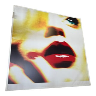 Oversized 94x94 Contemporary Photograph – Foamcore Mounted – Bold Modern Pop Art For Sale