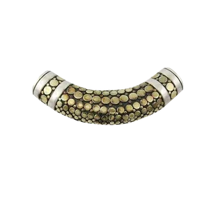 John Hardy Dot 18k Gold & Sterling Silver Slide Pendant