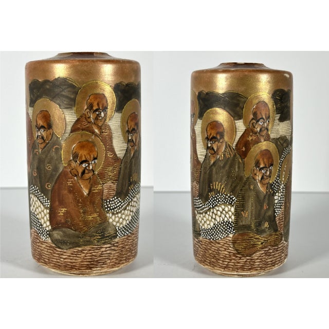 Satsuma Antique Chinese & Japanese Porcelain Collection: Kangxi, Satsuma For Sale - Image 4 of 10