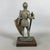 Vintage Medieval Knight Statue in Armor with Sword and Shield on Wooden Base from Artigianale, 1950s For Sale - Image 4 of 11