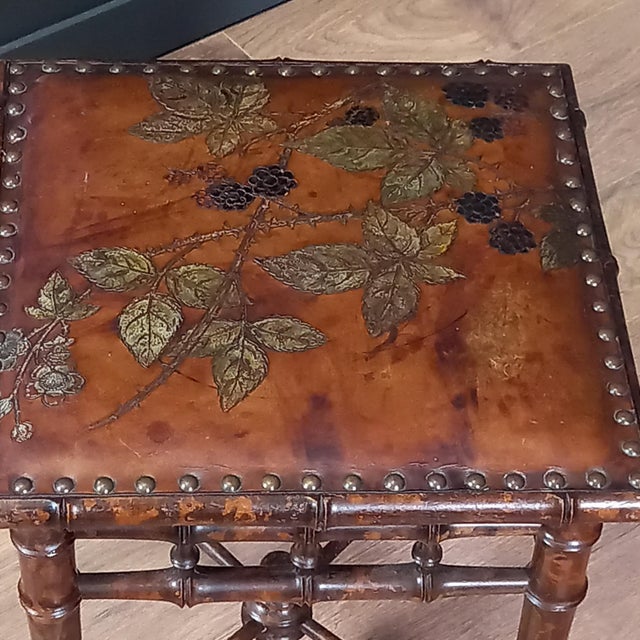 Unique Art-Nouveau Stool by George Hulbe – Timeless Elegance with Character This rare stool is a beautiful example of...