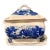 Trimont Ware Blue and White Castle Transfer Tureen Set - 3pcs For Sale