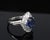 Late 20th Century Rare 2.39ct Gia Burma No Heat Sapphire & 0.55ct Platinum Ring, Size 6 For Sale - Image 15 of 16