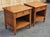 Pair of Mid-Century Henredon Folio One Walnut Single Drawer Tiered Side Tables For Sale In Washington DC - Image 6 of 12