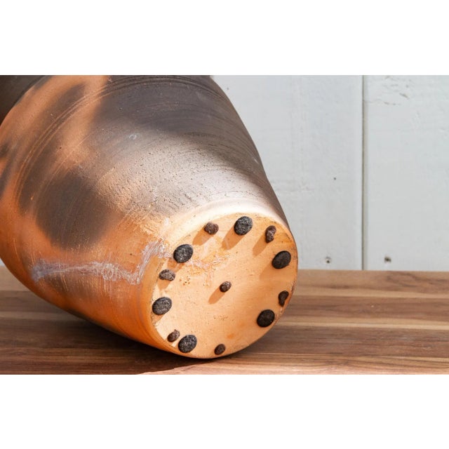 Rustic Terracotta Asian Water Pot For Sale In Los Angeles - Image 6 of 8