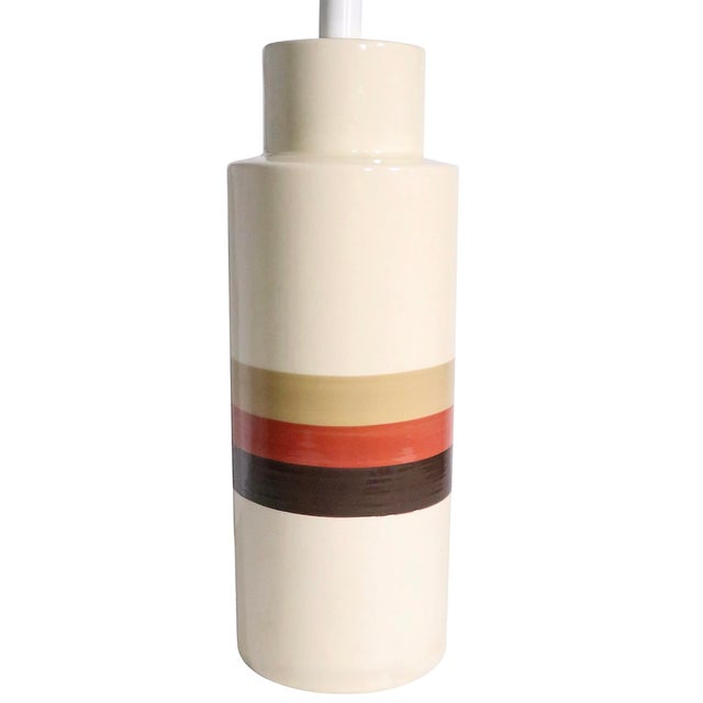 Ceramic Mid 20th Century Mod Style Table Lamp by Philmar Sandel For Sale - Image 7 of 12