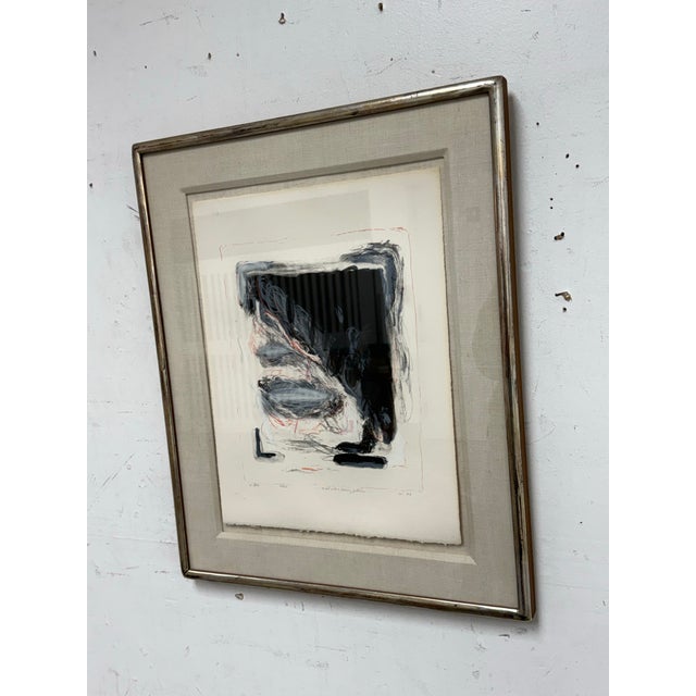 Gray Circa 1977 Katherine Porter "Armed With a Burning Patience" Lithograph, Signed For Sale - Image 8 of 12