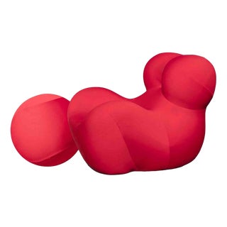 Set of Up DU5 and DU6 Armchair and Ottoman by Gaetano Pesce for B&B, 1970s For Sale