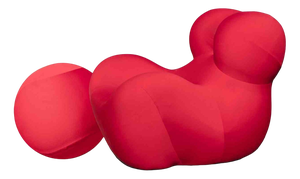 Set of Up DU5 and DU6 Armchair and Ottoman by Gaetano Pesce for B&B, 1970s