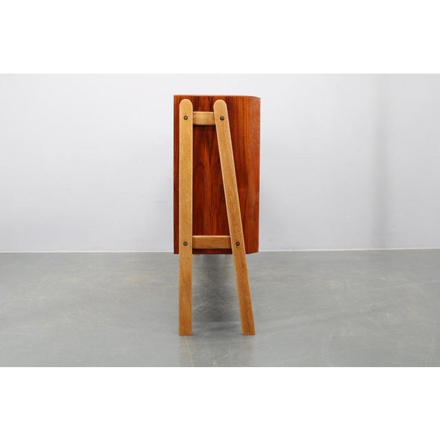 Mid-Century Modern Danish Teak Sideboard with Sliding Doors, 1960s For Sale - Image 13 of 14