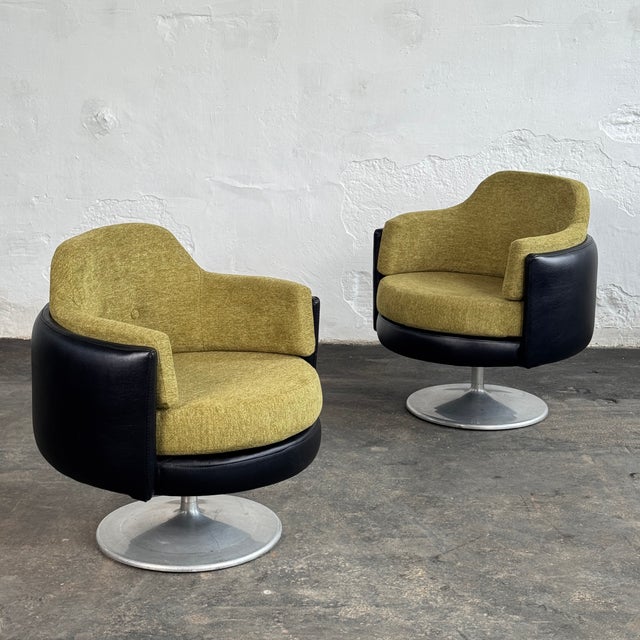 Hungarian Space Age Swivel Chairs, 1960s, Set of 2 For Sale - Image 13 of 13