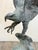 Green Life Size Bronze Eagle For Sale - Image 8 of 11