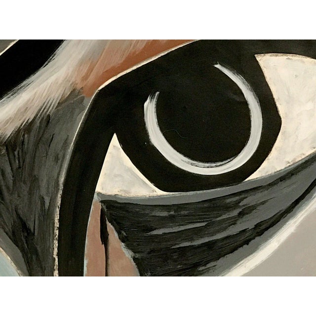 Gouache by Dick Elfers, 1956 For Sale - Image 6 of 10