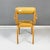 Italian Modern Yellow Fabric and Wooden Chair from Bros/S, 1980s For Sale - Image 4 of 18
