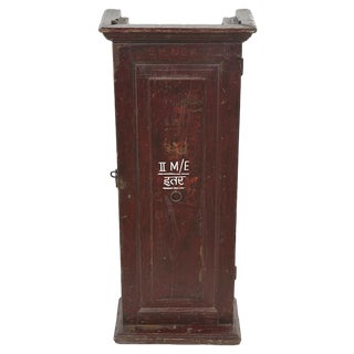 Hotel Keys Cabinet in Wood For Sale