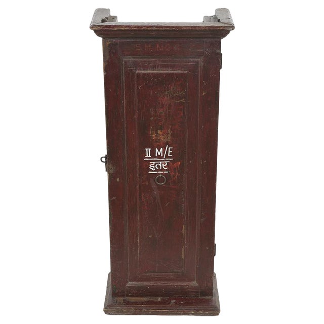 Hotel Keys Cabinet in Wood For Sale