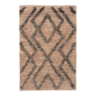 Bunny Williams for Dash & Albert Marco Juniper Jute Soumak Woven Rug, 7' 6" x 9' 6" For Sale