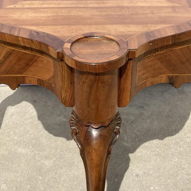 Brown Venetian Game Table, 1700s For Sale - Image 8 of 16
